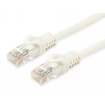 Equip Cat.6A U/UTP καλώδιο patch, 2,0m, λευκό, 2 m, Cat6a, U/UTP (UTP), RJ-45, RJ-45, λευκό
