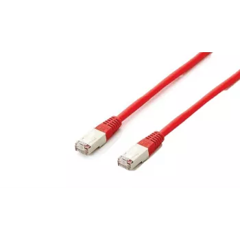Equip Cat.6A Platinum S/FTP Patchkabel, 0,5m, κόκκινο