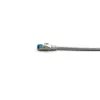 Equip Cat.6A S/FTP καλώδιο patch, γωνιακό σε ίσιο, RJ-45, 0,5 m, λευκό