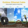 Equip Cat.6A S/FTP καλώδιο patch εξωτερικού χώρου, 25 m, μαύρο