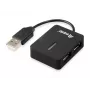 Equip 128952 Hub διασύνδεσης USB 2.0 480 Mbit/s μαύρο