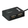 Equip 128952 Hub διασύνδεσης USB 2.0 480 Mbit/s μαύρο
