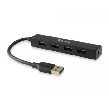 Equip 128953 Hub διασύνδεσης USB 3.2 Gen 1 (3.1 Gen 1) Type-A 5000 Mbit/s μαύρο