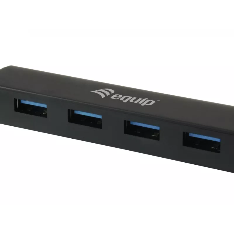Equip 128953 Hub διασύνδεσης USB 3.2 Gen 1 (3.1 Gen 1) Type-A 5000 Mbit/s μαύρο
