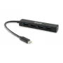 Equip 128954 Hub διασύνδεσης USB 3.2 Gen 1 (3.1 Gen 1) Type-C 5000 Mbit/s μαύρο
