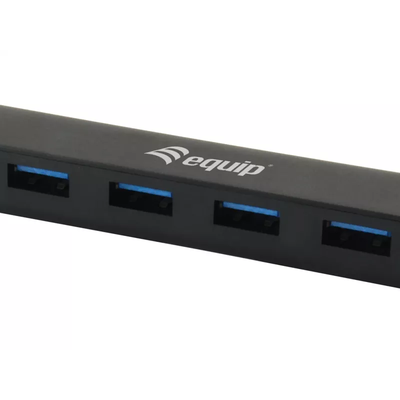 Equip 128954 Hub διασύνδεσης USB 3.2 Gen 1 (3.1 Gen 1) Type-C 5000 Mbit/s μαύρο