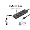 Equip Hub USB 2.0 7 θυρών, USB 2.0, USB 2.0, 480 Mbit/s, μαύρο, Κίνα, CE, RoHS