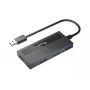 Equip Hub USB 3.0 4 θυρών με προσαρμογέα USB-C