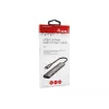 Equip 128963 διανομέας USB-C 4 θυρών USB 3.2 Gen 1 (3.1 Gen 1), 4x USB-C, 5 Gbit/s, αλουμίνιο, χωρίς τροφοδοτικό, μαύρος/ασημί