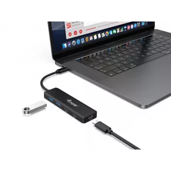 Equip USB-C Hub USB 3.2 Gen 1 4 θυρών, USB-C x 2, USB-A x 2