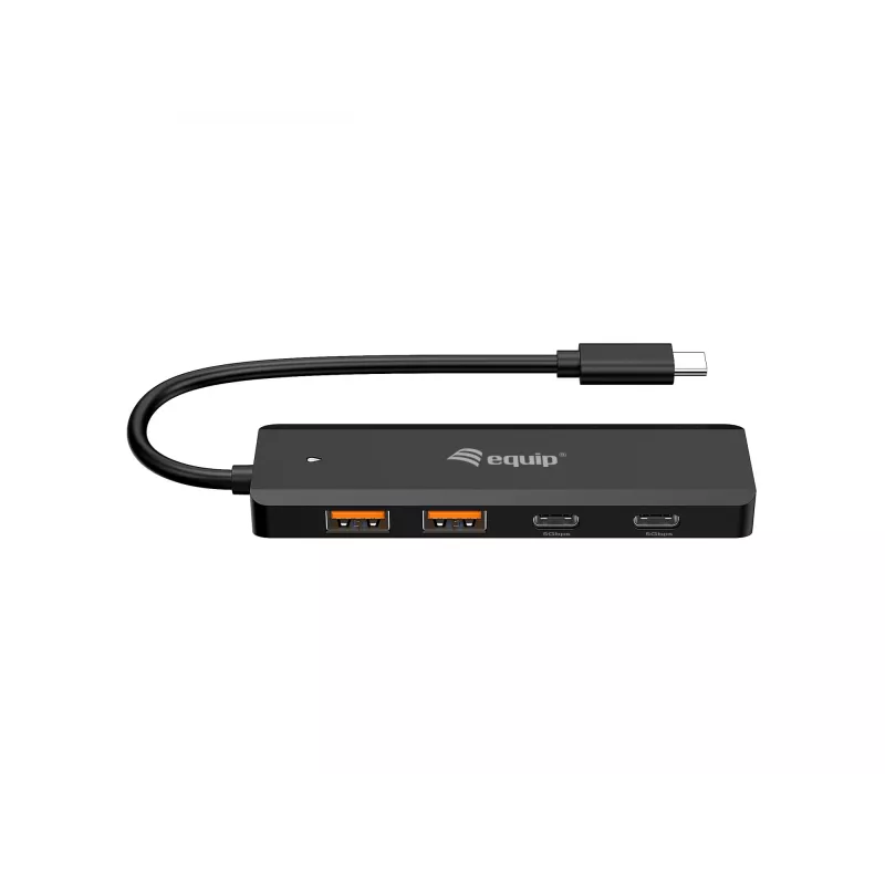 Equip USB-C Hub USB 3.2 Gen 2 (10 Gbit/s) 4 θυρών, USB-C x 2, USB-A x 2