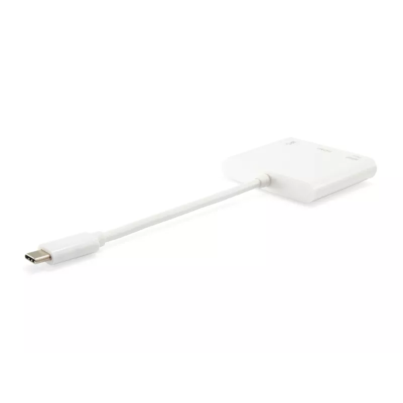 Προσαρμογέας USB Type C σε υποδοχή HDMI/υποδοχή USB A/PD Equip 133461