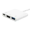 Προσαρμογέας USB Type C σε υποδοχή HDMI/υποδοχή USB A/PD Equip 133461