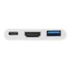 Προσαρμογέας USB Type C σε υποδοχή HDMI/υποδοχή USB A/PD Equip 133461