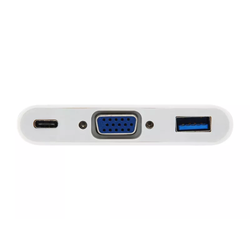 Προσαρμογέας USB Type C σε υποδοχή VGA/υποδοχή USB A/PD Equip 133462