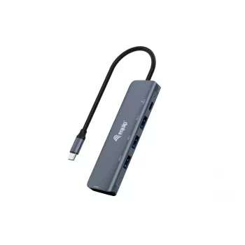 Equip USB-C πολυλειτουργικός προσαρμογέας 5-in-1, HDMI, USB 3.2 GEN1, 100W USB PD