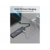 Equip USB-C πολυλειτουργικός προσαρμογέας 5-in-1, HDMI, USB 3.2 GEN1, 100W USB PD