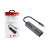 Equip USB-C σε RJ45 Gigabit δίκτυο + προσαρμογέας PD USB Type-C 100W