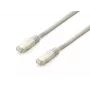 Equip Cat.6A Platinum S/FTP Patchkabel, γκρι, 0,5 m, 10 τεμ./σετ