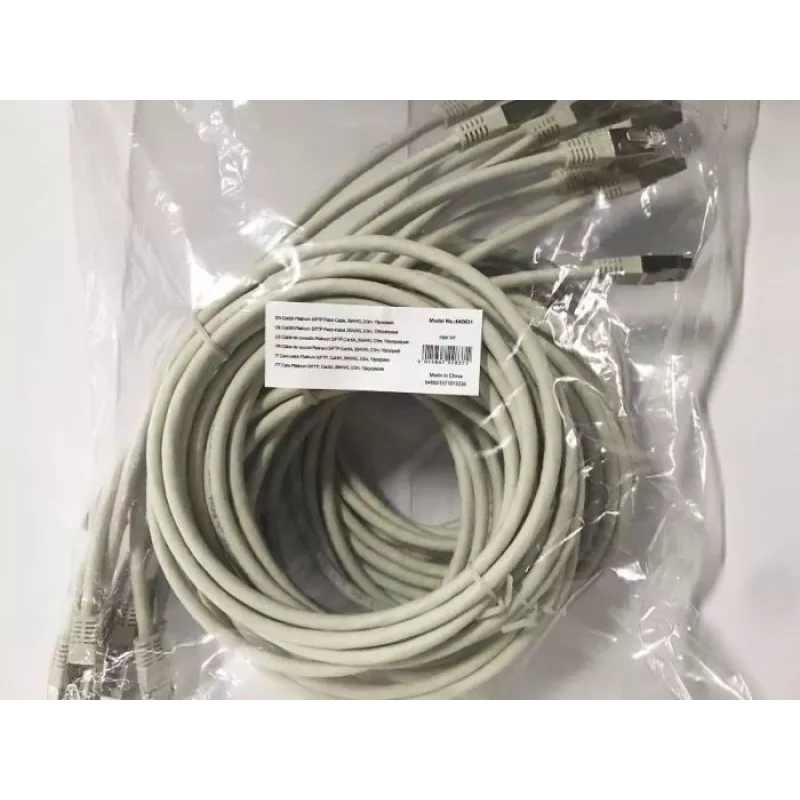 Equip Cat.6A Platinum S/FTP Patchkabel, γκρι, 2,0 m, 10 τεμ./σετ
