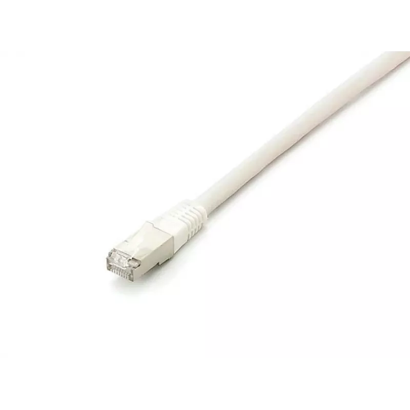 Equip Cat.6A Platinum S/FTP Patchkabel, λευκό, 0,25m, σετ 10 τεμ.