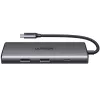 Πολυλειτουργικός προσαρμογέας USB-C UGREEN 15531 HDMI USB 3.0 Ethernet