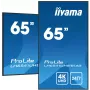 iiyama LH6541UHS-B1AG οθόνη signage 163,8 cm (64,5 ίντσες) LCD 500 cd/m² 4K Ultra HD μαύρο 24/7