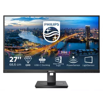 Philips 276B1/00 οθόνη υπολογιστή 68,6 cm (27 inch) 2560 x 1440 pixel Full HD LED μαύρο