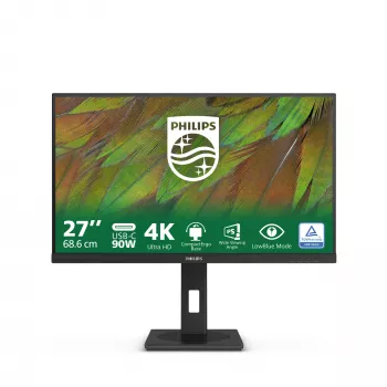 Philips 3000 series 27B1U3900/00 οθόνη υπολογιστή 68,6 cm (27 inch) 3840 x 2160 pixel 4K Ultra HD LCD μαύρο