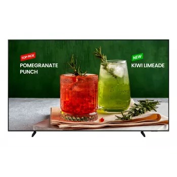 Samsung BE98D-H οθόνη ψηφιακής σήμανσης 2,49 m (98 inch) LED WLAN 4K Ultra HD μαύρο ενσωματωμένος επεξεργαστής Tizen 16/7