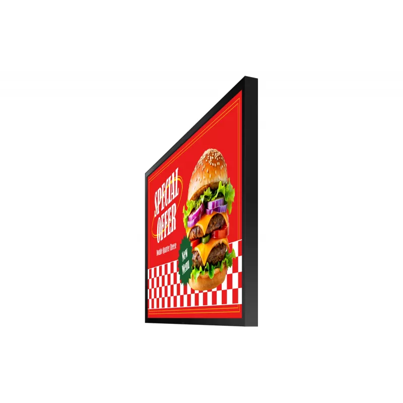 Samsung OH55DX (LH55OHDEBGBXEN) οθόνη ψηφιακής σήμανσης εξωτερικού χώρου 139,7 cm (55 ίντσες) LCD Full HD 3500 cd/m² Tizen 24/7, IP56, μαύρη