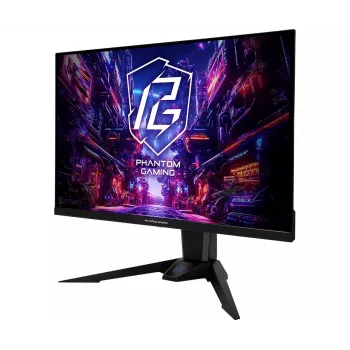 ASRock Phantom Gaming PGO27QFV οθόνη gaming 68,6 cm (27 ίντσες) QD-OLED 2560 x 1440 QHD 360 Hz, HDMI, DisplayPort, USB-C, μαύρη