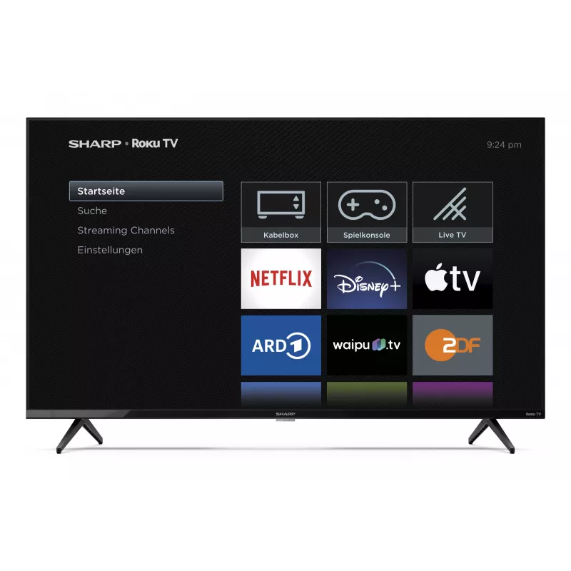 Sharp 43GJ4225E 109,2 cm (43 inch) 4K Ultra HD Smart TV Wi-Fi μαύρο
