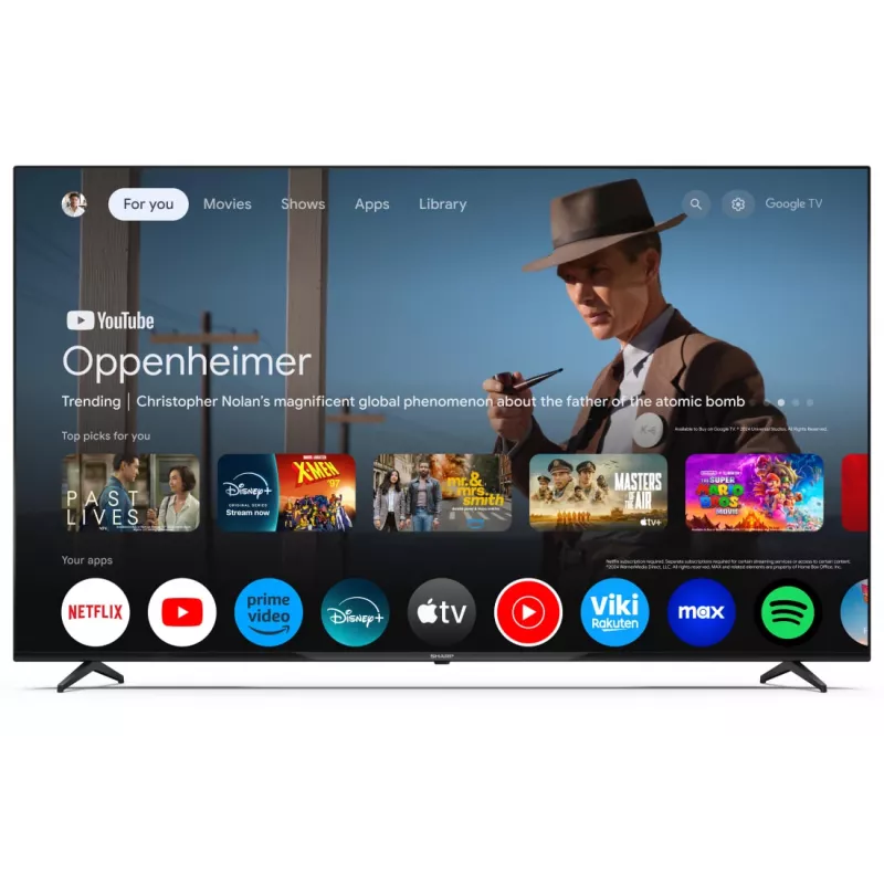 Sharp 70GL4260E TV 177,8 cm (70 inch) 4K Ultra HD Smart TV Wi-Fi μαύρο