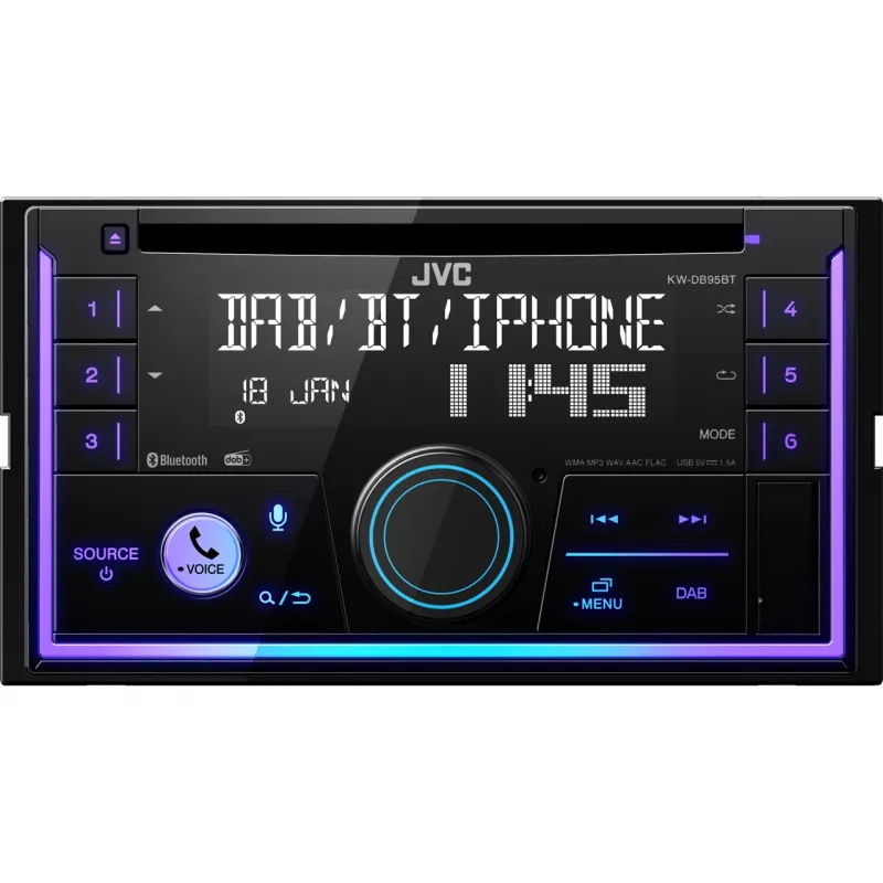 JVC KW-DB95BT μαύρο 200 W Bluetooth