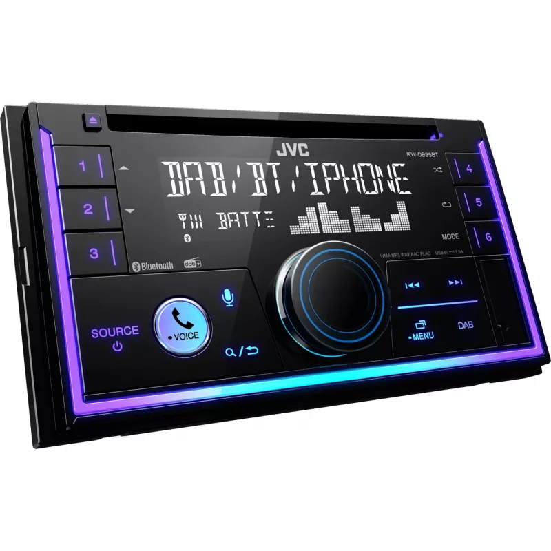 JVC KW-DB95BT μαύρο 200 W Bluetooth