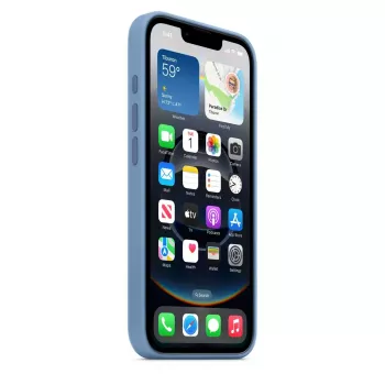 APPLE iPhone 16E – Θήκη σιλικόνης – Χειμωνιάτικο μπλε (MD3Q4ZM/A)