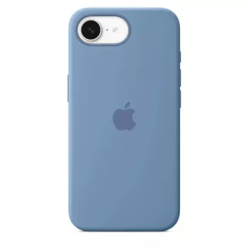 APPLE iPhone 16E – Θήκη σιλικόνης – Χειμωνιάτικο μπλε (MD3Q4ZM/A)
