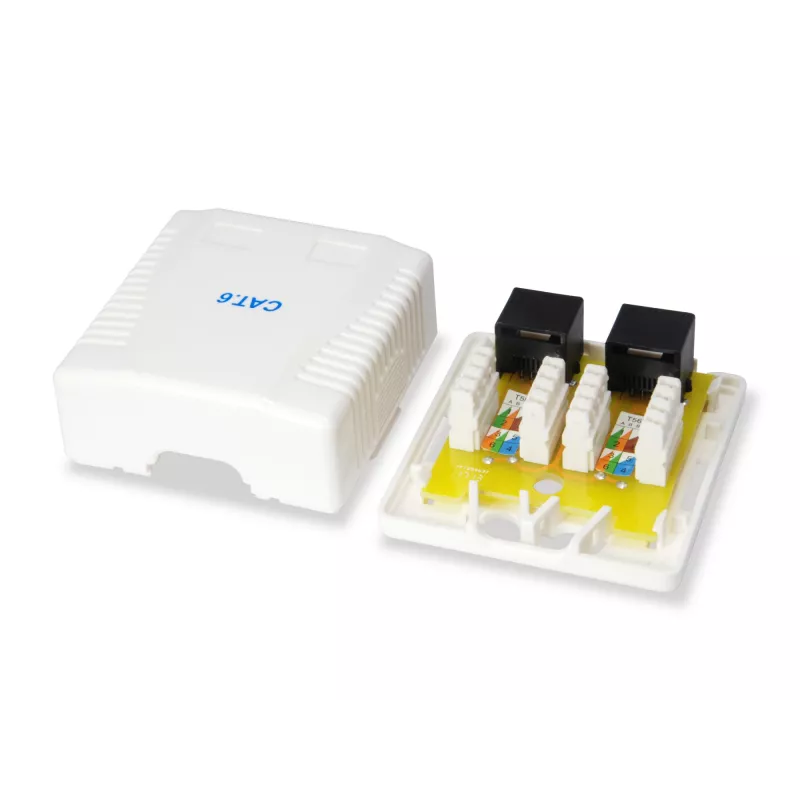 Επιτοίχιο κουτί Equip 2-Port Cat.6 235214