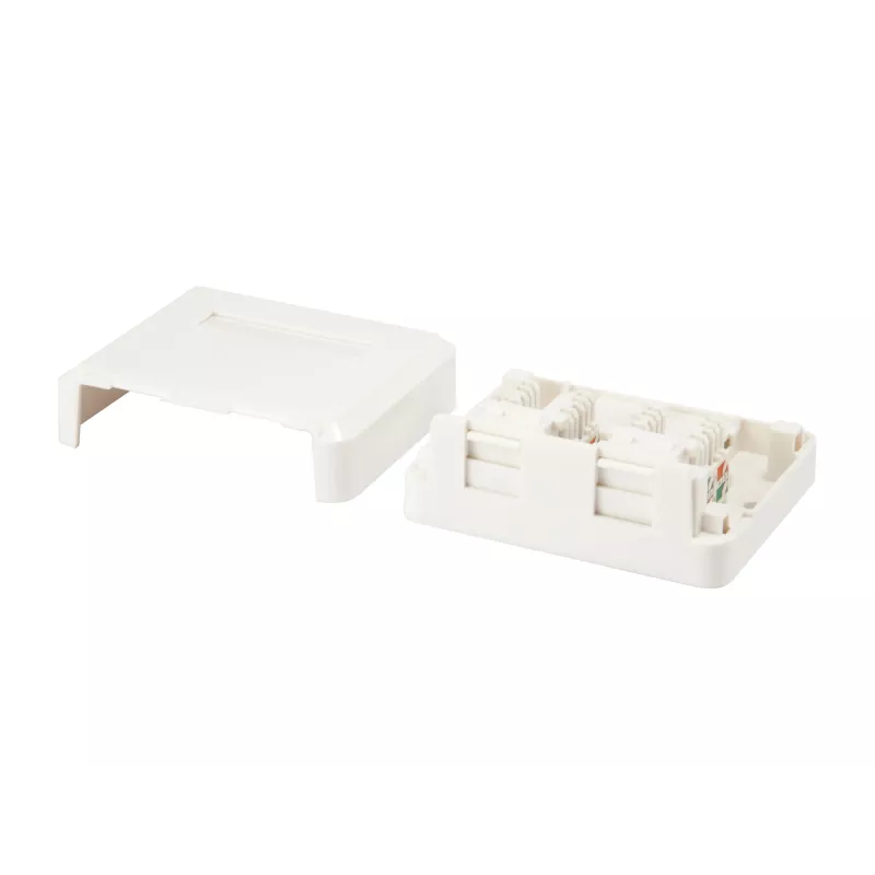 Επιτοίχιο κουτί 2-Port Keystone Jack Equip 125124