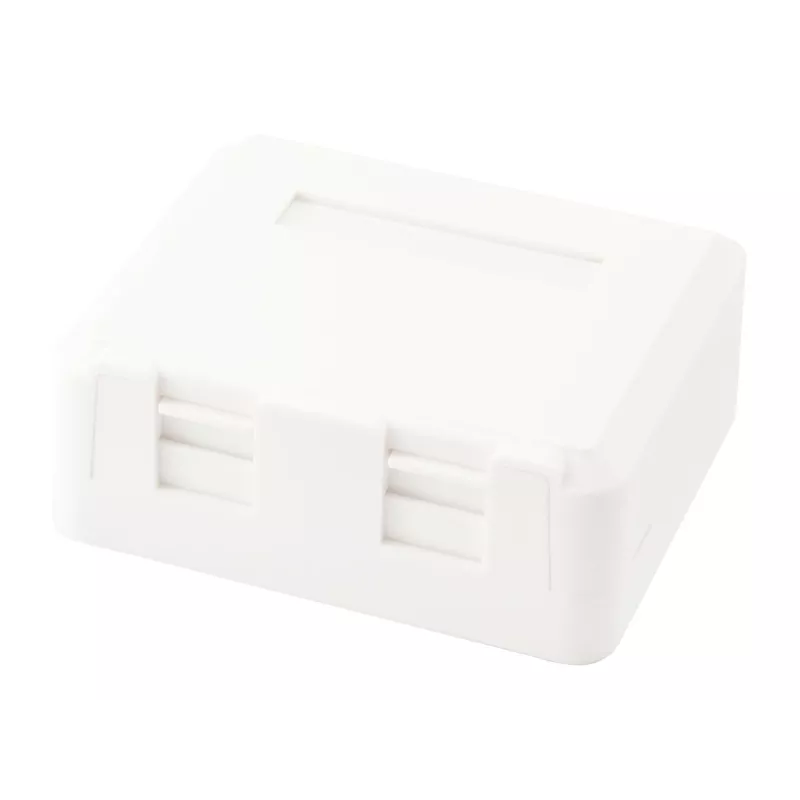 Επιτοίχιο κουτί 2-Port Keystone Jack Equip 125124