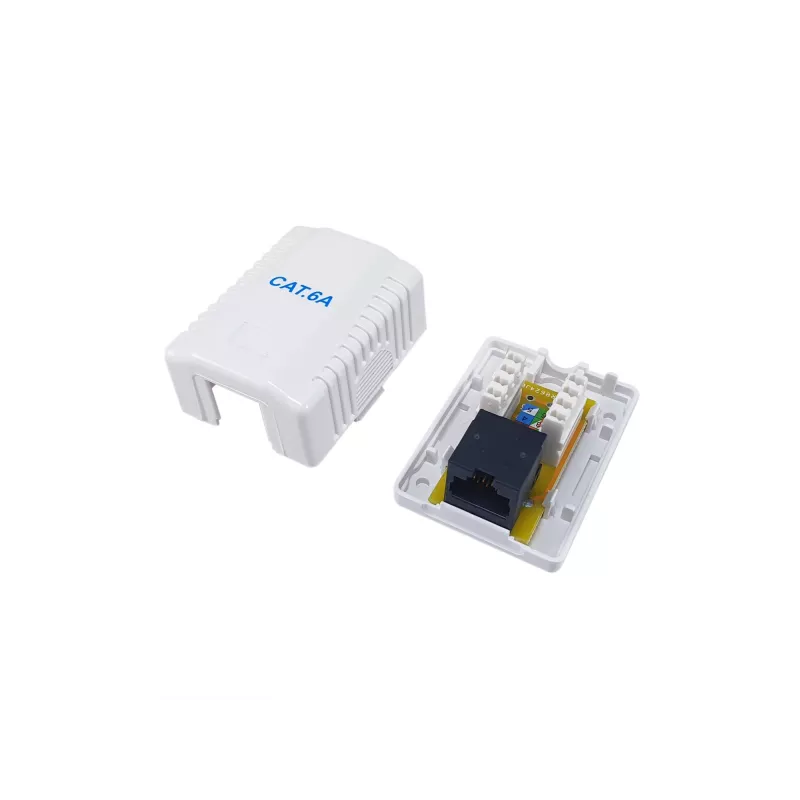 Πρίζα δικτύου Equip 235215 Cat6a λευκό 54 mm x 39 mm x 29,5 mm