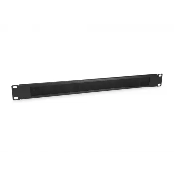 Equip Πάνελ διέλευσης καλωδίων, μαύρο (RAL 9005)