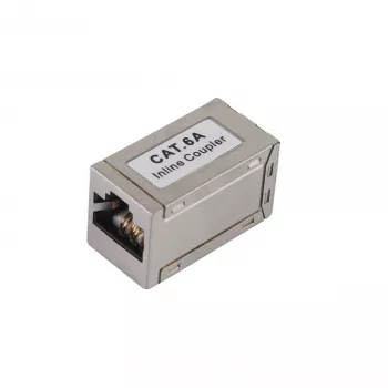 Equip Cat.6A θωρακισμένος αρθρωτός inline coupler
