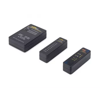 Equip tester καλωδίων δικτύου, RJ45, BNC, PoE
