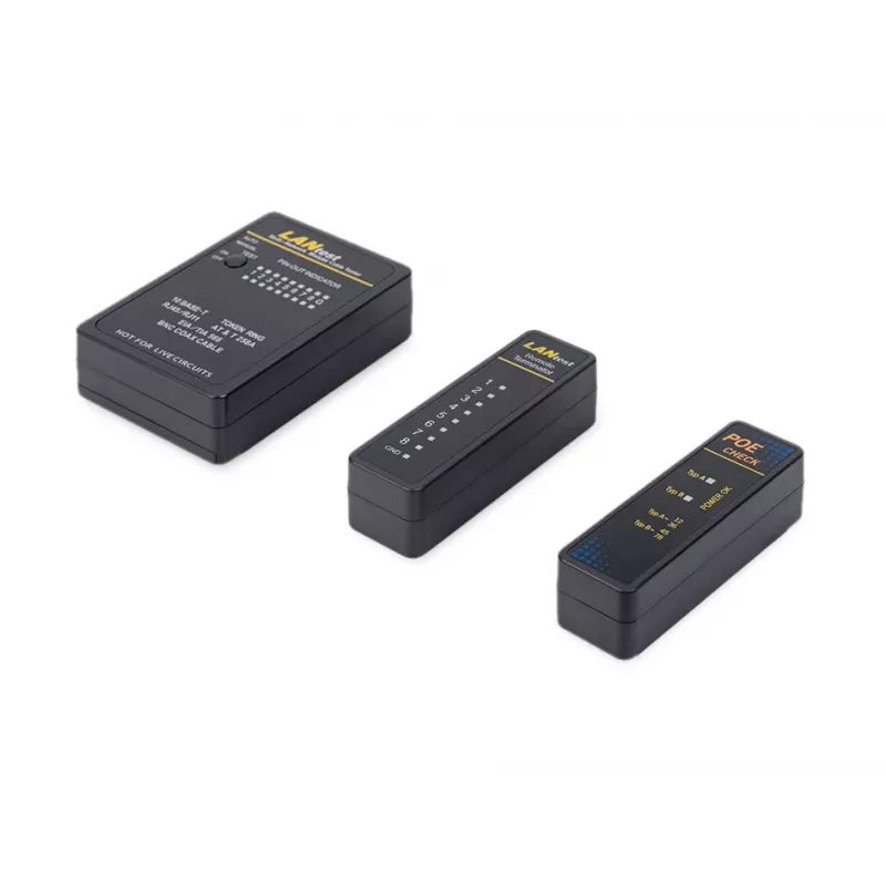 Equip tester καλωδίων δικτύου, RJ45, BNC, PoE