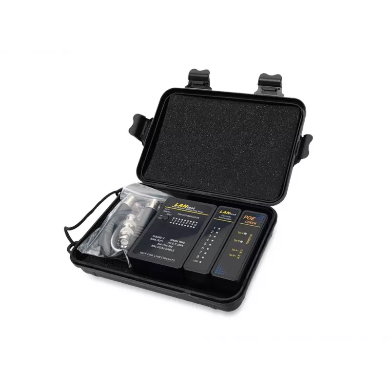 Equip tester καλωδίων δικτύου, RJ45, BNC, PoE