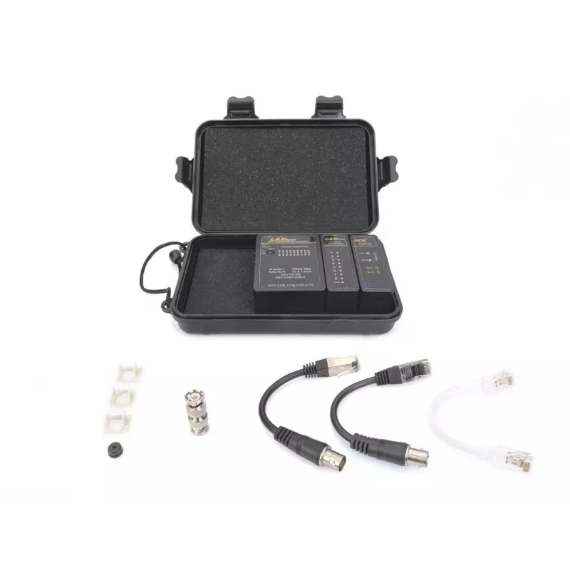 Equip tester καλωδίων δικτύου, RJ45, BNC, PoE