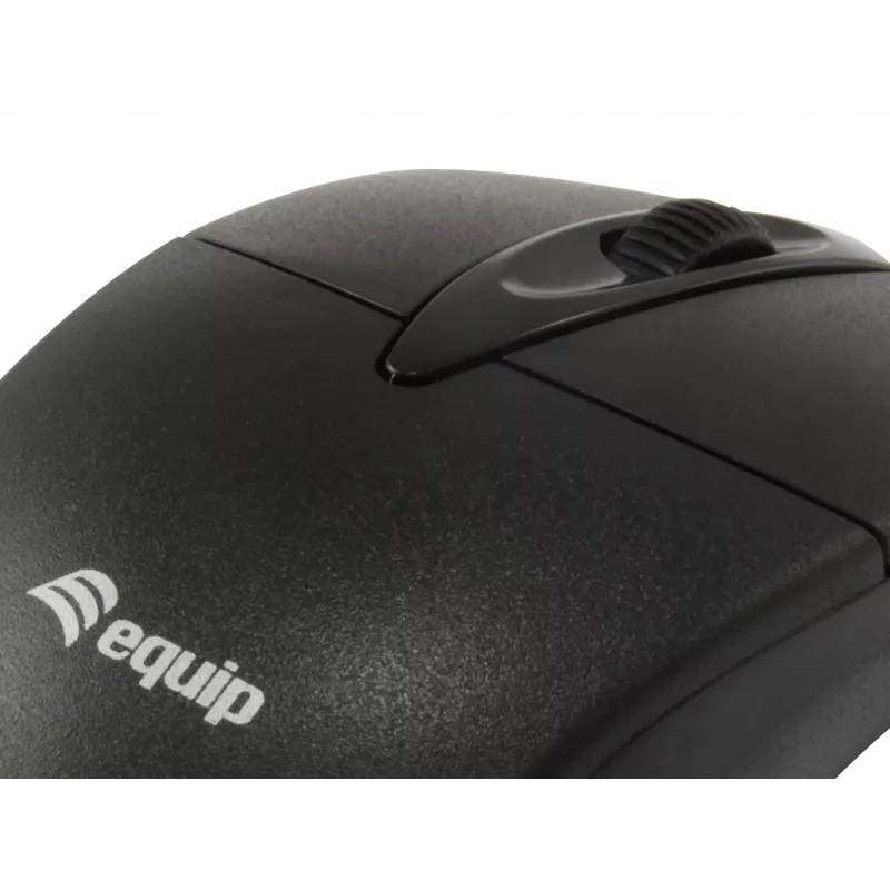 Equip 245102 ποντίκι γραφείου αμφίχειρο USB Type-A οπτικό 1000 DPI