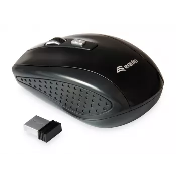 Equip 245104 ποντίκι ταξιδιού αμφίχειρο RF Wireless οπτικό 1600 DPI